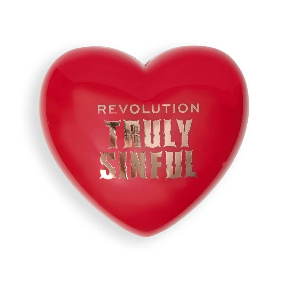 Revolution Beauty Truly Sinful PH Balm Blush Color Changing Heart Compact New